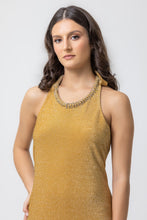Load image into Gallery viewer, ANNIKA GOLD DRESS