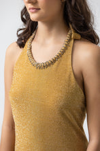 Load image into Gallery viewer, ANNIKA GOLD DRESS
