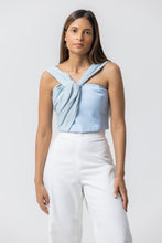 Load image into Gallery viewer, MARI BLUE TOP