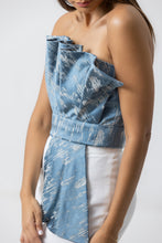 Load image into Gallery viewer, THE MARCELLA BLUE TOP