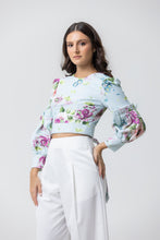 Load image into Gallery viewer, ELISABET FLORAL MINT TOP