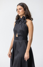 Load image into Gallery viewer, ELENA DRESS BLACK