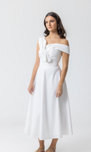 Load image into Gallery viewer, REBECCA DRESS WHITE