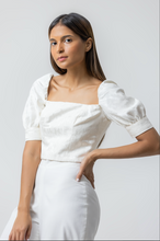 Load image into Gallery viewer, JULIA TOP WHITE