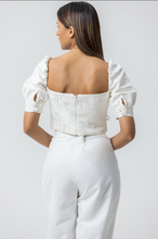 Load image into Gallery viewer, JULIA TOP WHITE