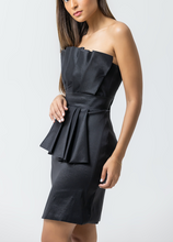 Load image into Gallery viewer, MARCELLA DRESS BLACK