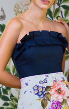 Load image into Gallery viewer, CLAUDIA TOP NAVY