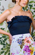 Load image into Gallery viewer, CLAUDIA TOP NAVY