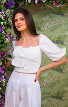 Load image into Gallery viewer, JULIET WHITE TOP