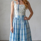 BIANCA TOP FLORAL BLUE
