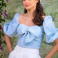 JULIET BLUE TOP