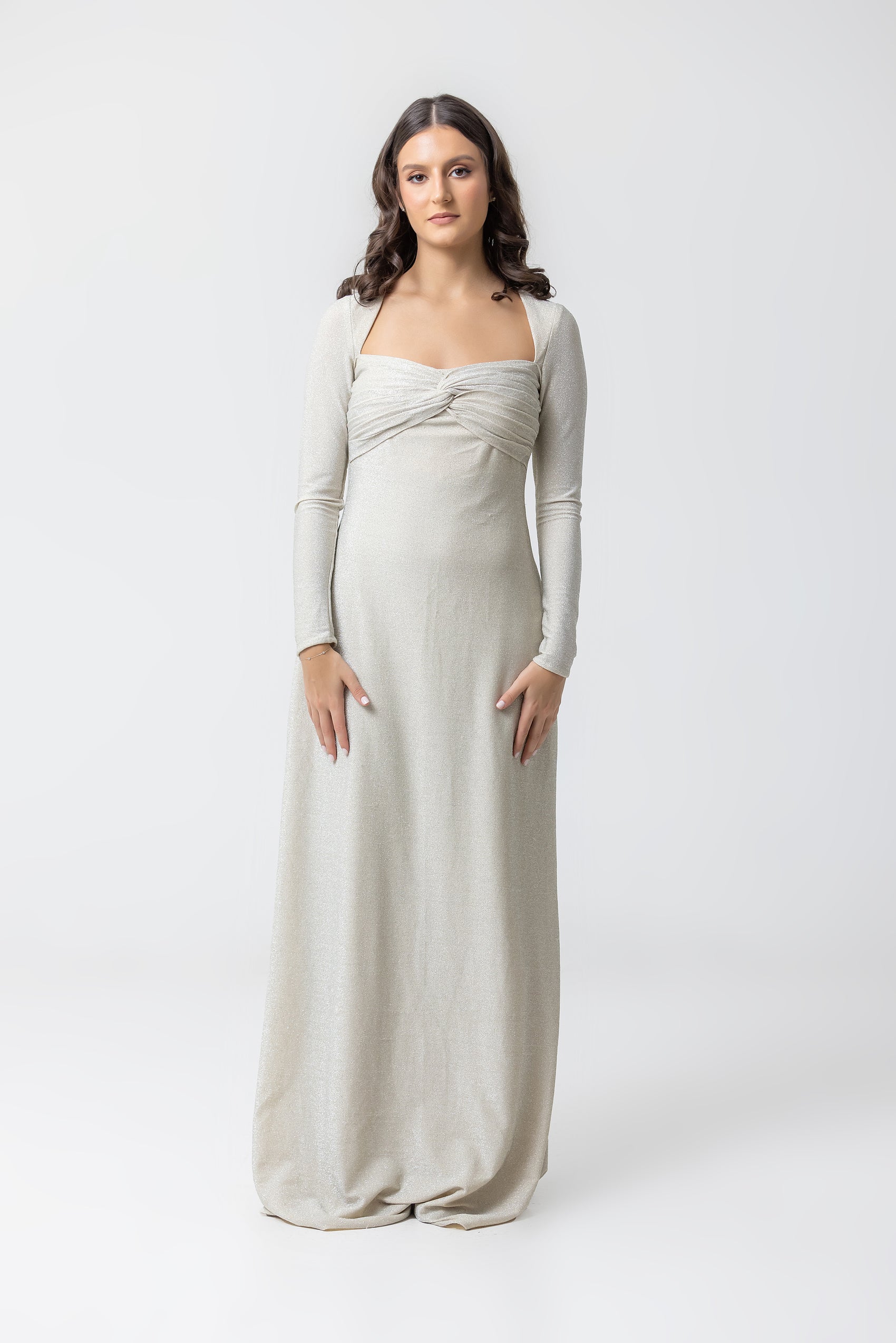 LENA CHAMPAGNE DRESS