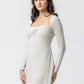 LENA CHAMPAGNE DRESS