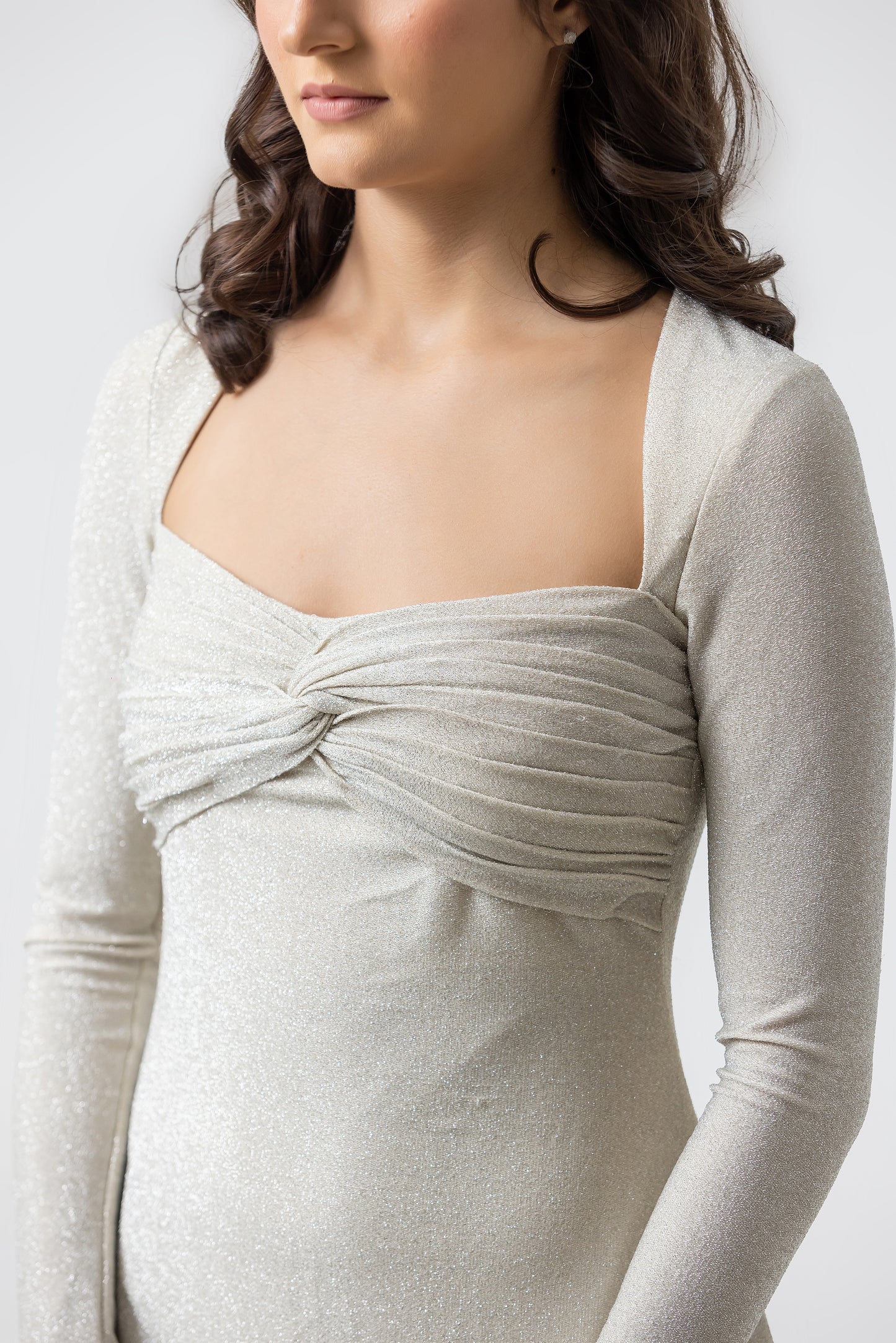 LENA CHAMPAGNE DRESS