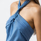 POMPEII DRESS BLUE