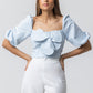 JULIET BLUE TOP