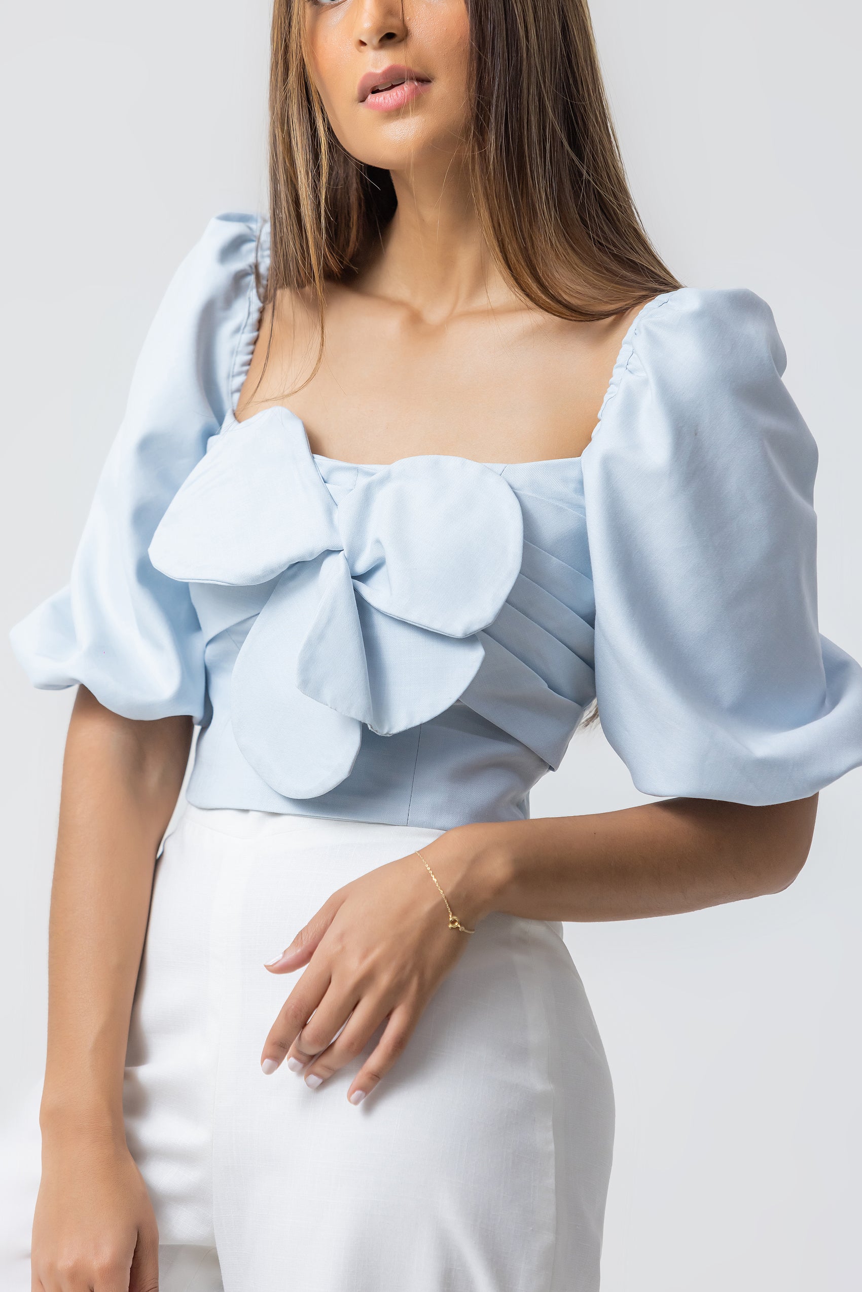 JULIET BLUE TOP