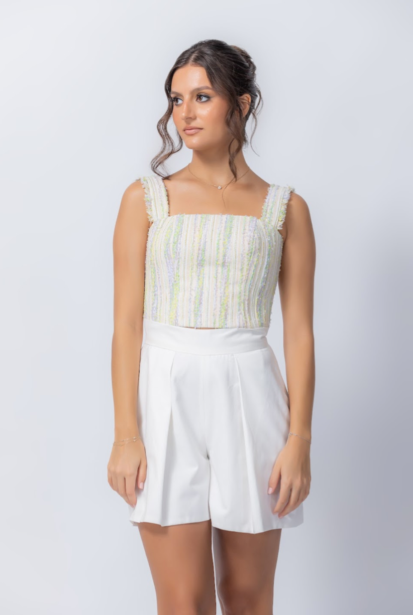AMIRA SHORT WHITE