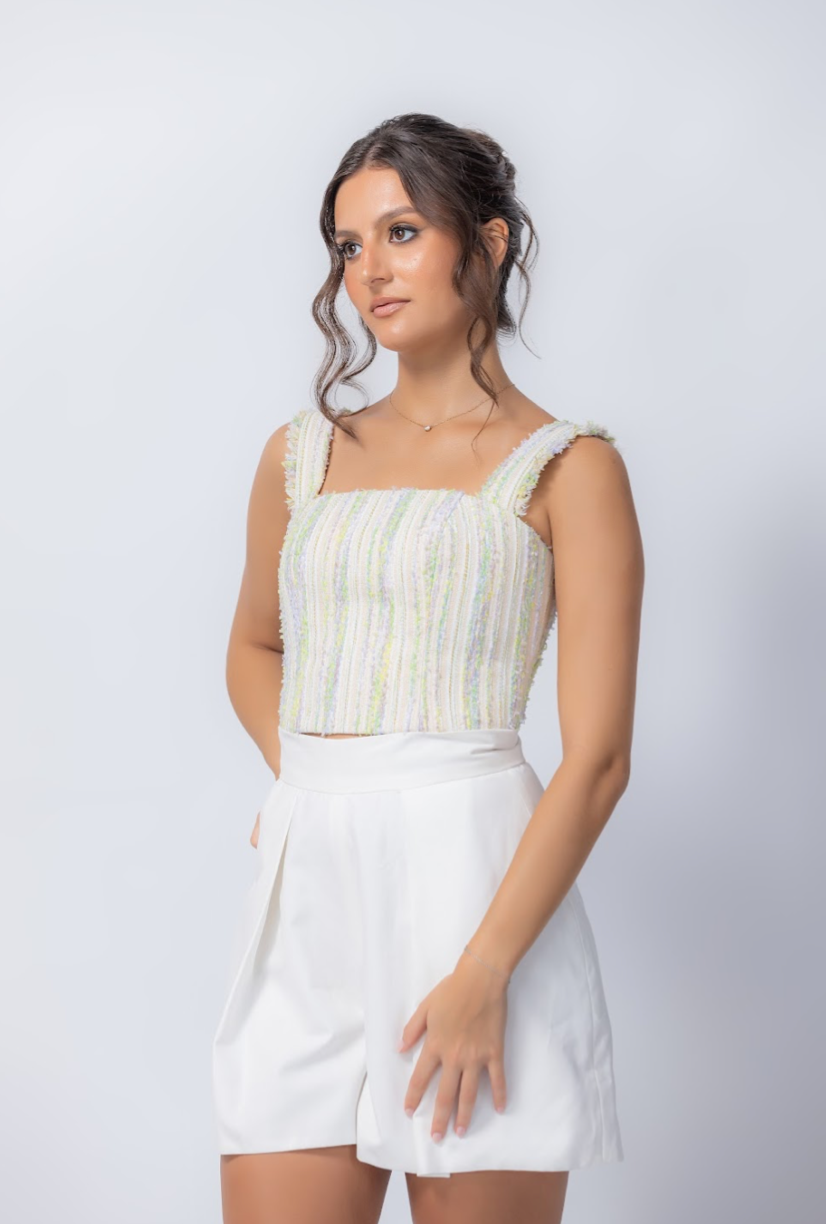 AMIRA SHORT WHITE