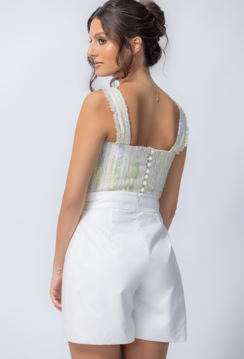 AMIRA SHORT WHITE