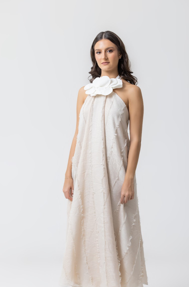 CALIFÉE DRESS OFF WHITE