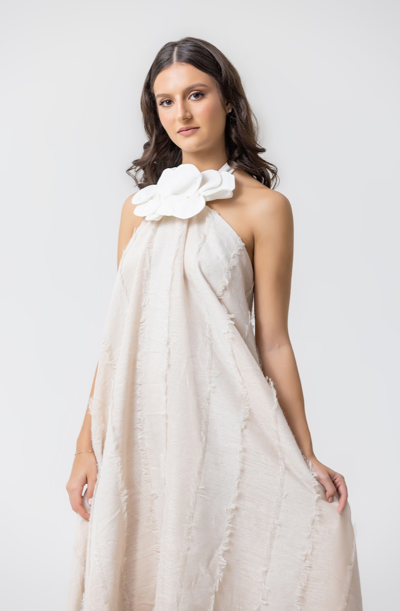 CALIFÉE DRESS OFF WHITE