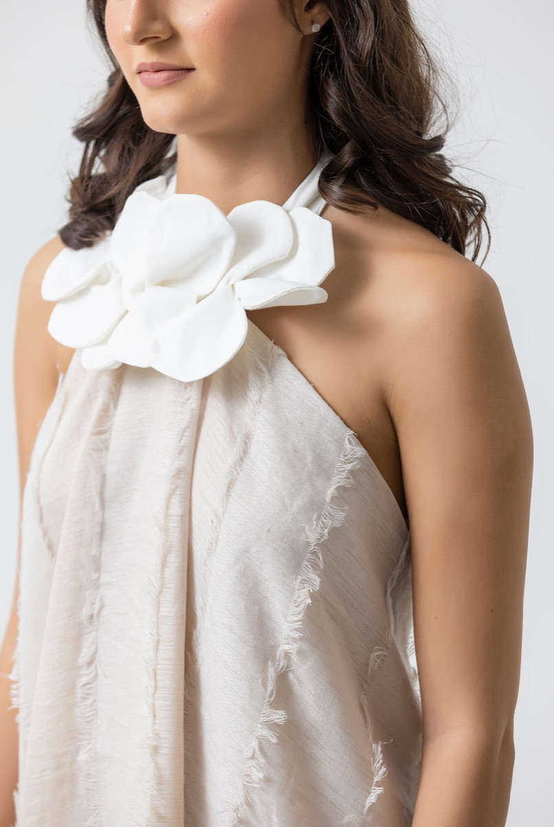 CALIFÉE DRESS OFF WHITE