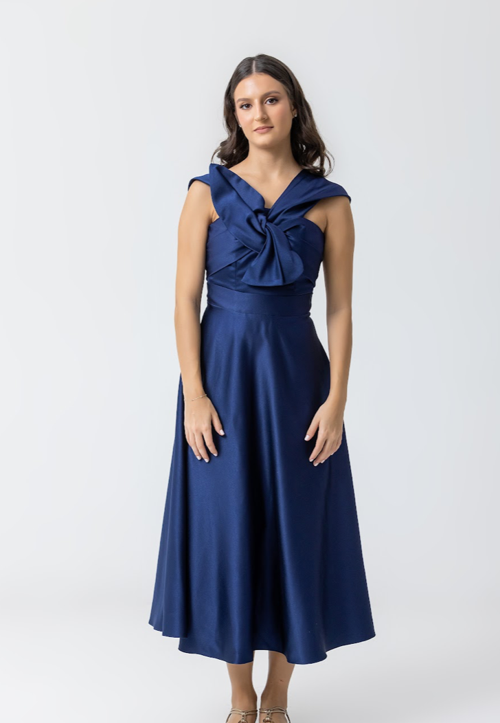 REBECCA DRESS NAVY