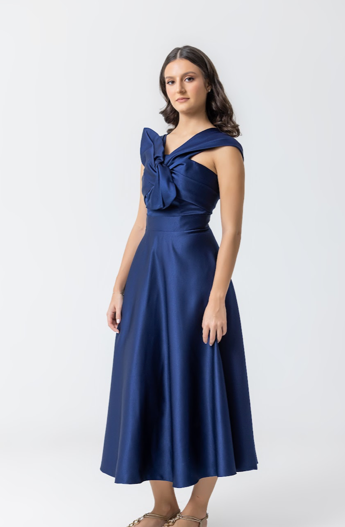 REBECCA DRESS NAVY