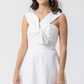REBECCA DRESS WHITE