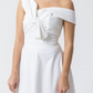 REBECCA DRESS WHITE