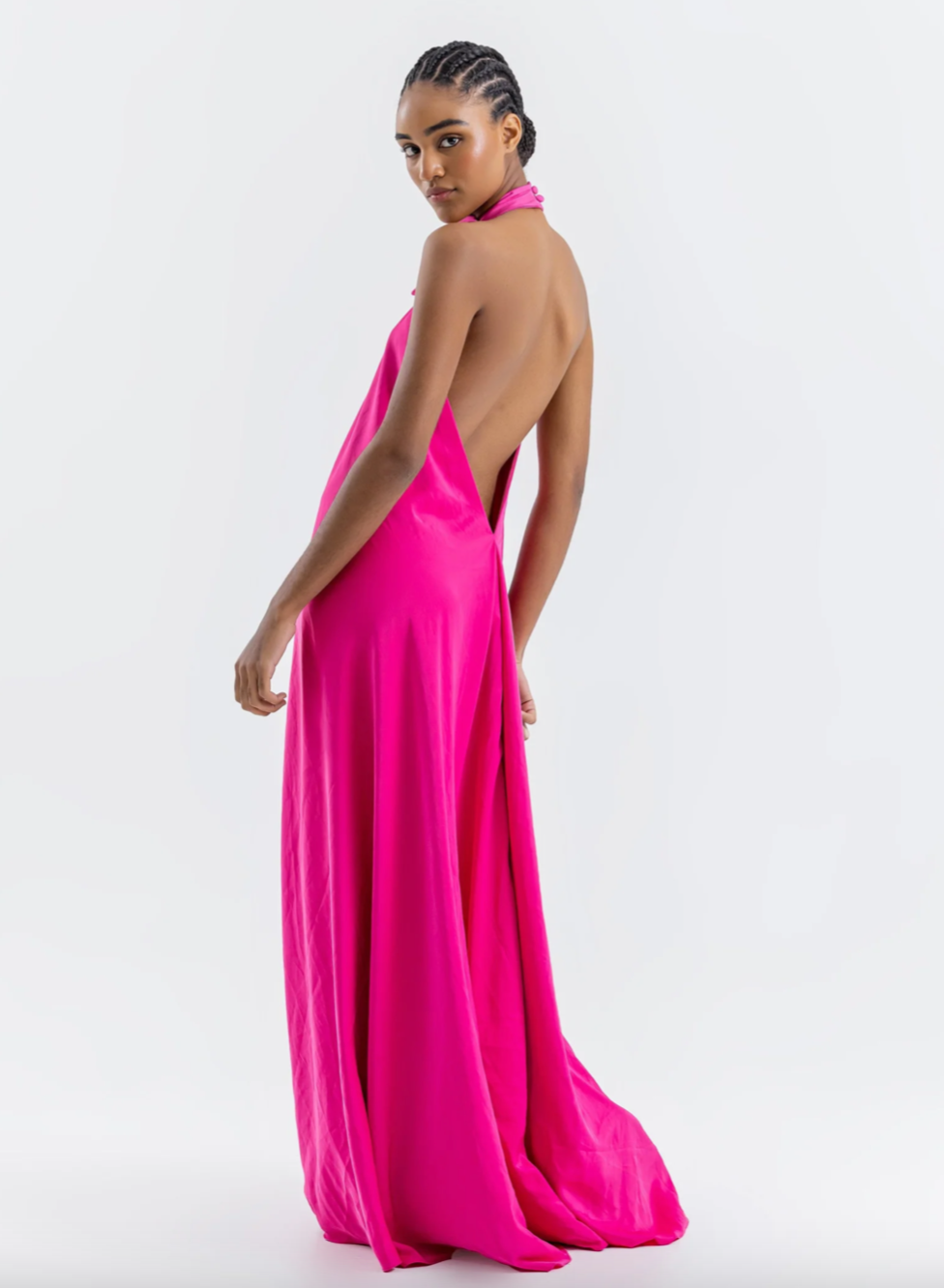 CALIFÉE DRESS FUCHSIA
