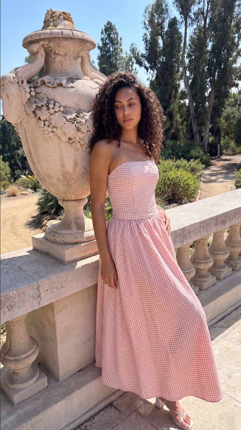 FABIANA SKIRT PINK PRE-ORDER