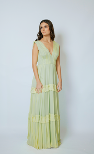 ALBA GOWN GREEN