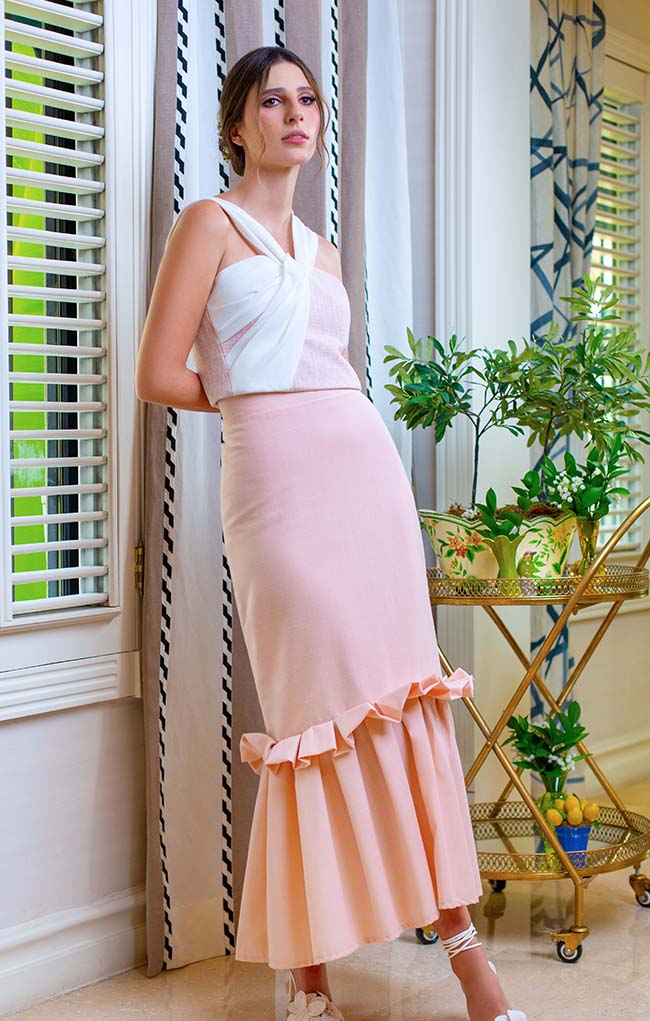 ALBA PINK SKIRT