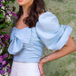 JULIET BLUE TOP